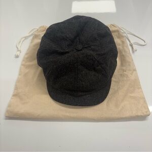 Classic Black Newsboy Cap